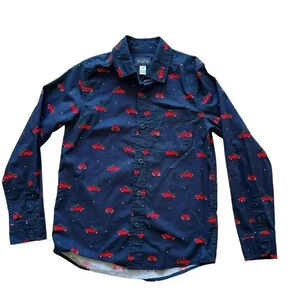 The Children’s Place Christmas Truck Shirt Long Sleeves SZ M(8/10) #2224